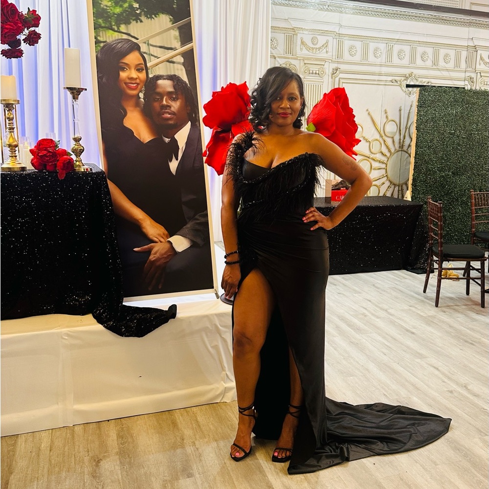 Long Black Dress purchased directly from Albina Dyla